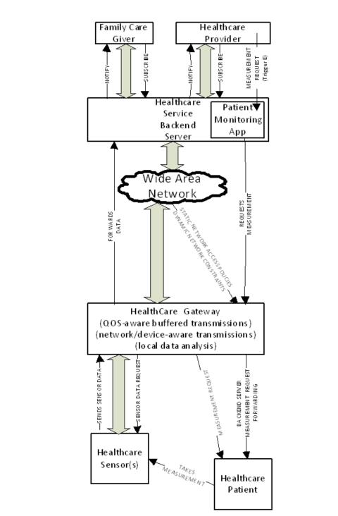 Figure 7.1.6-1 Healthcare Measurement Data Processing Flow
